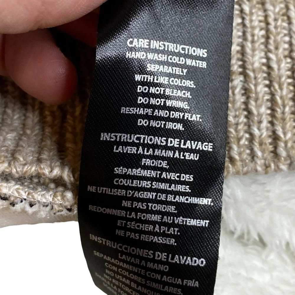 BUFFALO DAVID BITTON Wadle Faux Fur-Lined Cardigan Men’s Size L NWT